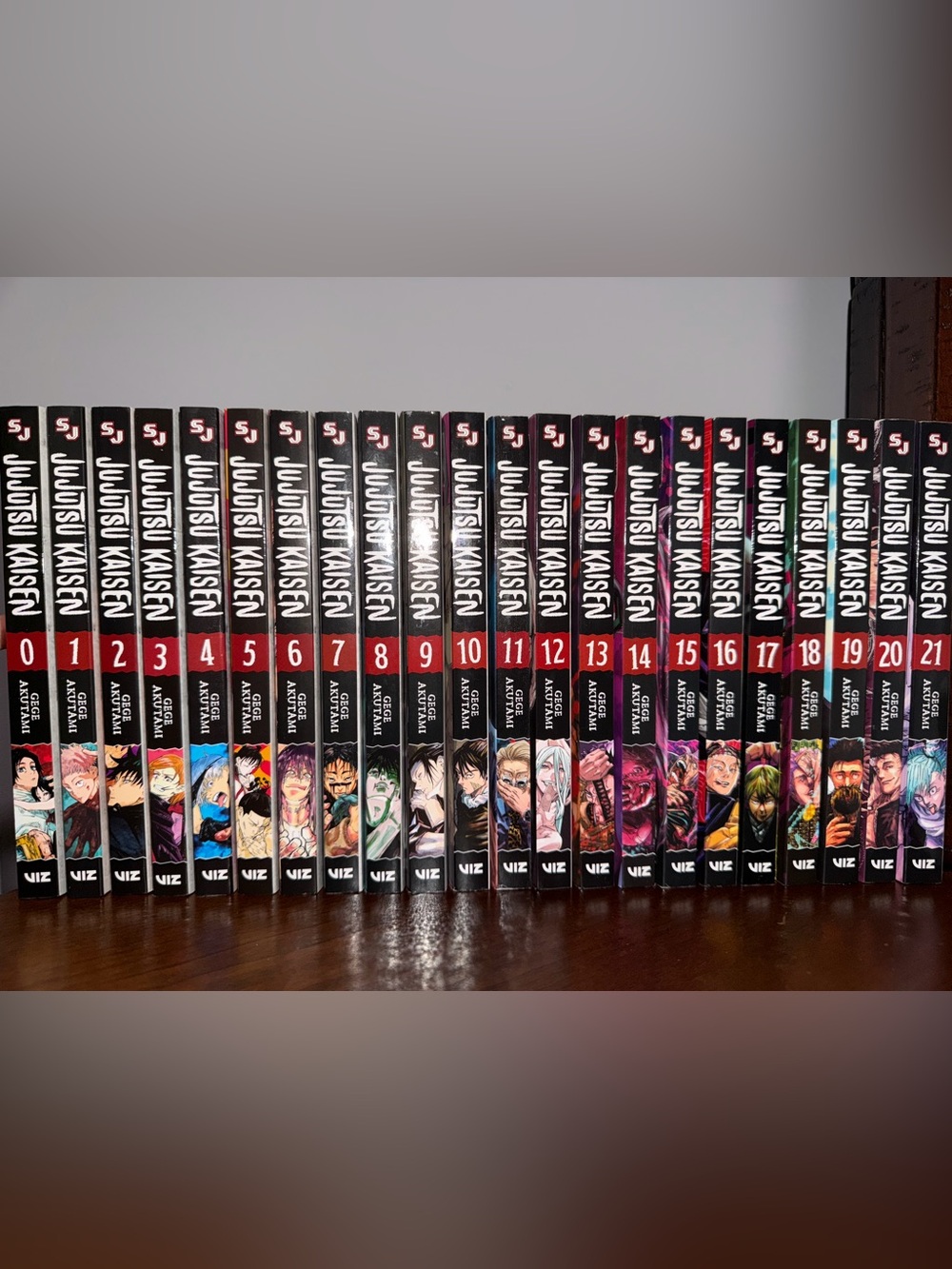 Jujutsu Kaisen Manga Volumes Collection - Black